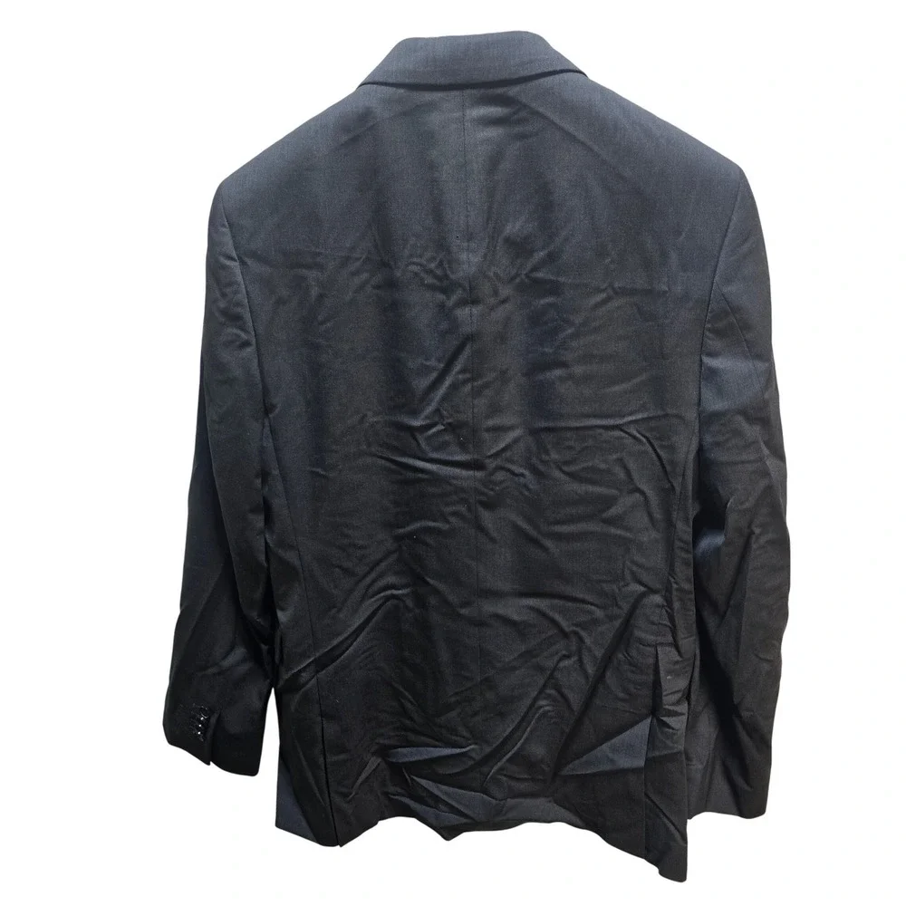 Banana Republic Mens 38R Charcoal Gray Wool Blend‎ Suit Jacket Blazer